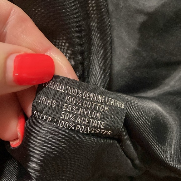 RARE HTF Vintage Euro Mond of California Leather fabric Jacket - Picture 10 of 16